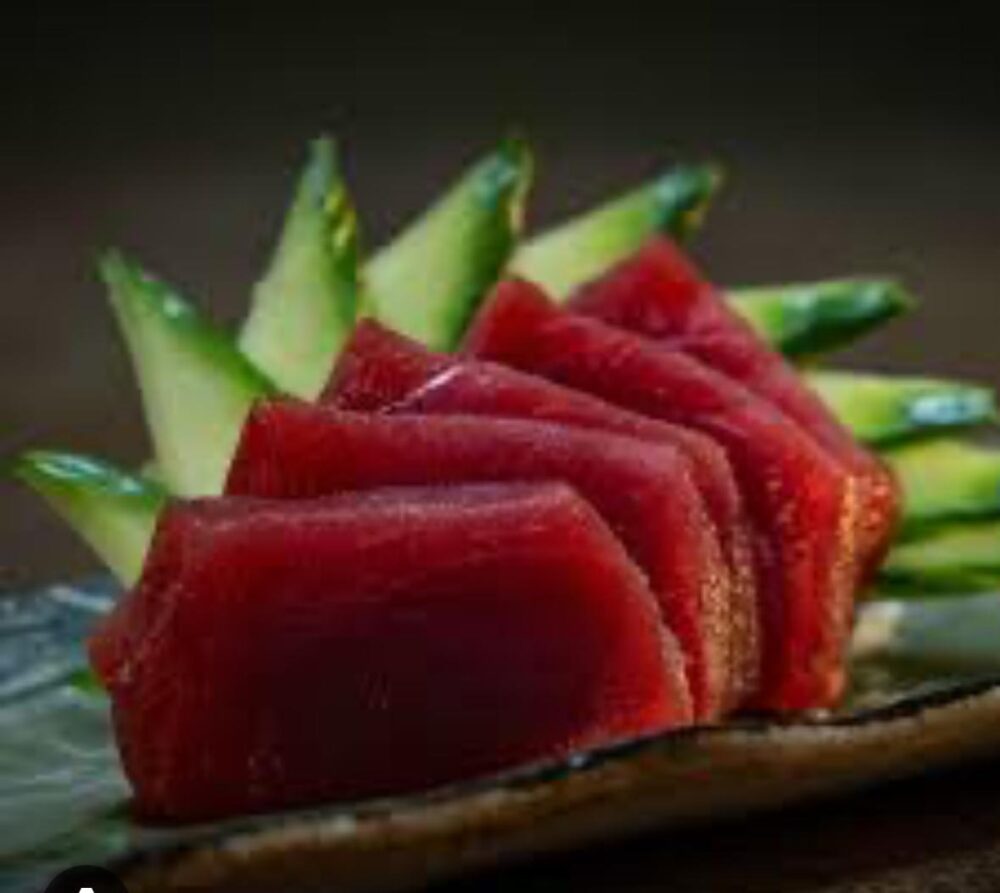 Sashimi Lombo Fresco Patudo Açores